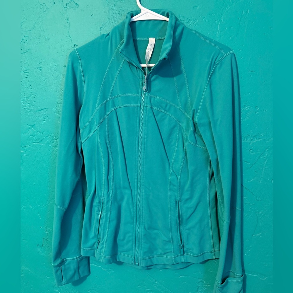 Lululemon Define jacket 8 Maldives green